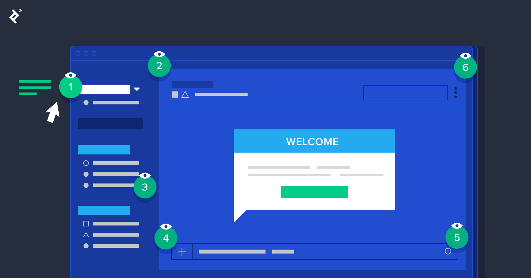 User onboarding experience design