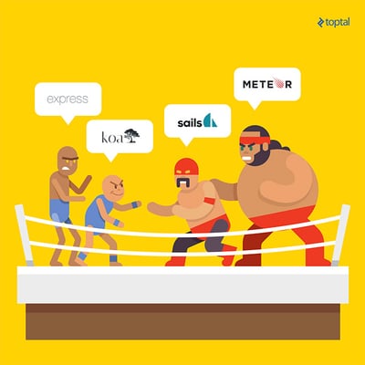 Comparison Of Four Popular Node.js Frameworks | Toptal®