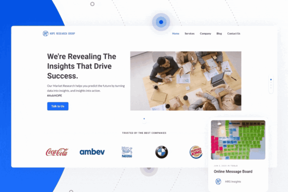 Website Redesign project
