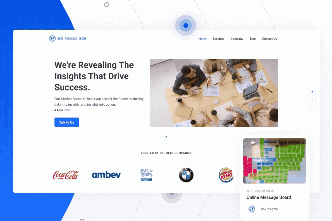 Website Redesign project