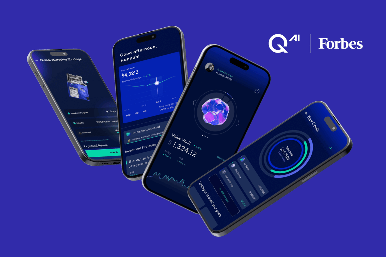 Forbes Q.AI - AI Powered Investment App project