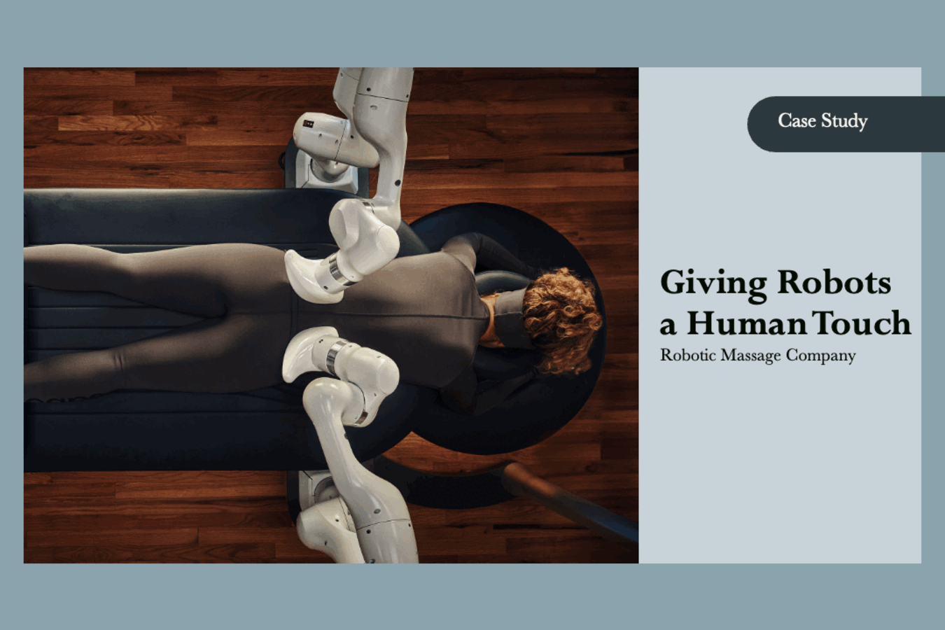 Giving Robots a Human Touch project