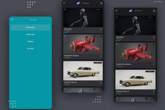 3D Model Mobile App project