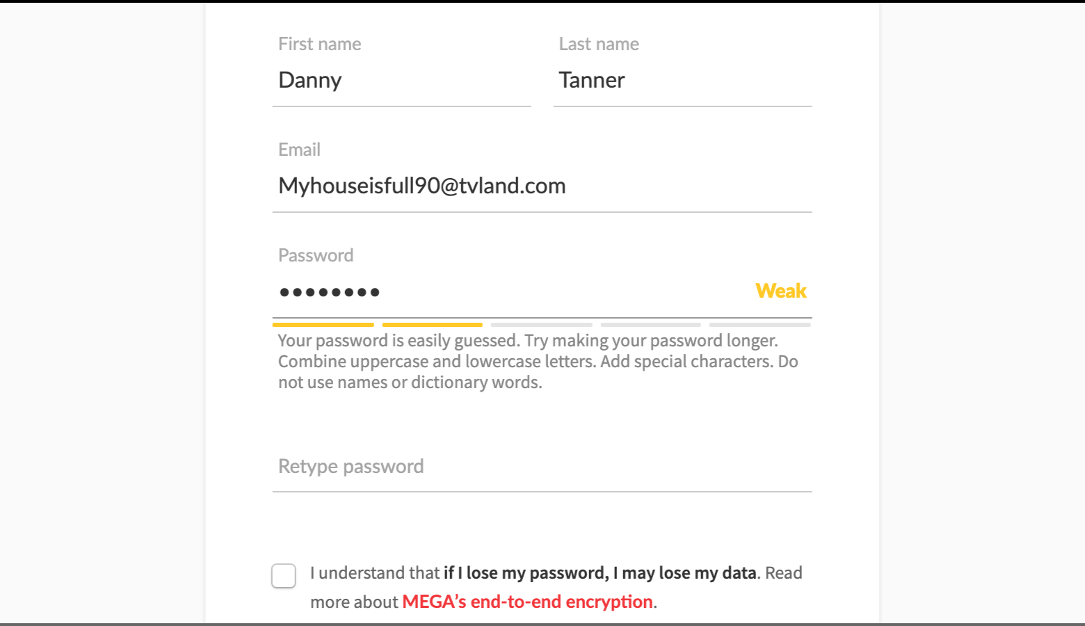 Password validation best practices